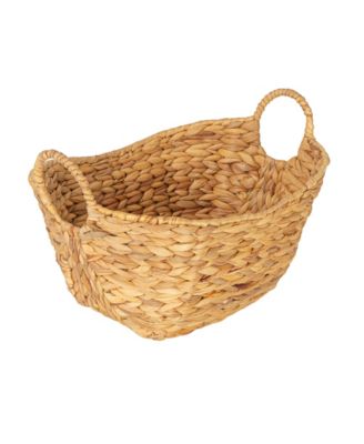 Water Hyacinth Basket with Handles