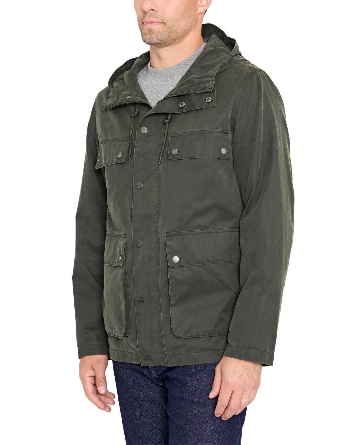 Sam Edelman Mens Utility Jacket In Green