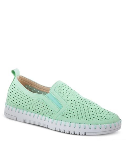 Женские кроссовки Patrizia Surfie Perforated Slip-On, цвет: Мятный зелёный