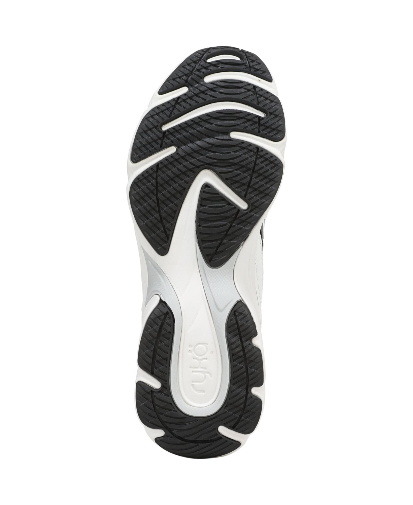 Женские кроссовки Ryka Streamline Round Toe, цвет: Белый / Чёрный кожаный — фото 5