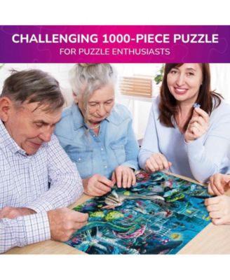 1000 Pieces Puzzle for Adults and Up - Lost City Under The Ocean Theme