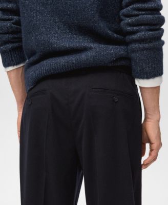 Men's Regular-Fit Pleated Pants