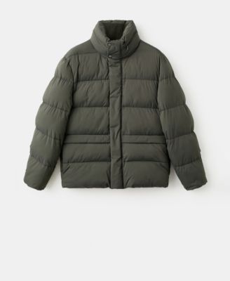 Men's Short Puffer Water-Repellent Anorak