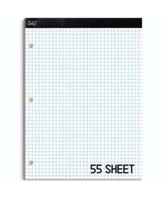 Graph Paper, Grid Paper Pad, 4x4 (4 Squares Per Inch),