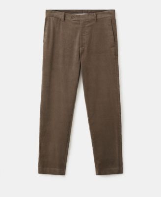 Men's Regular Fit Corduroy Cotton Pants