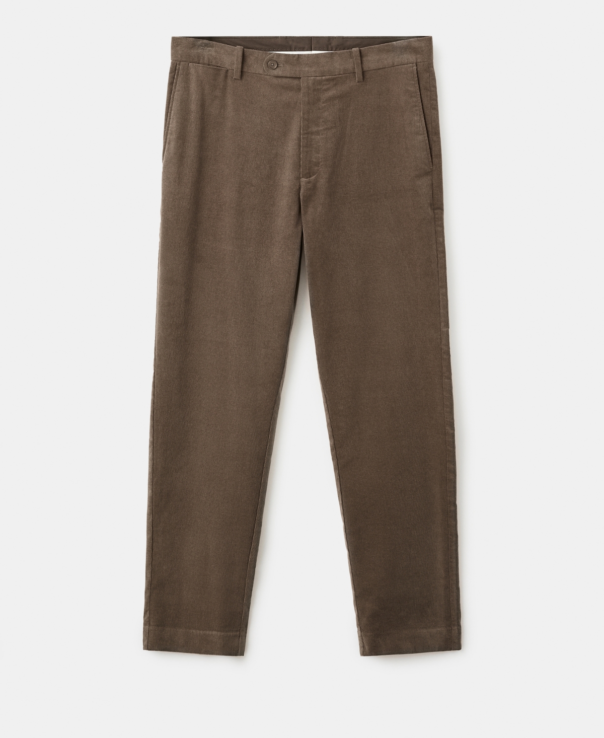 Mango Men's Regular Fit Corduroy Cotton Pants
