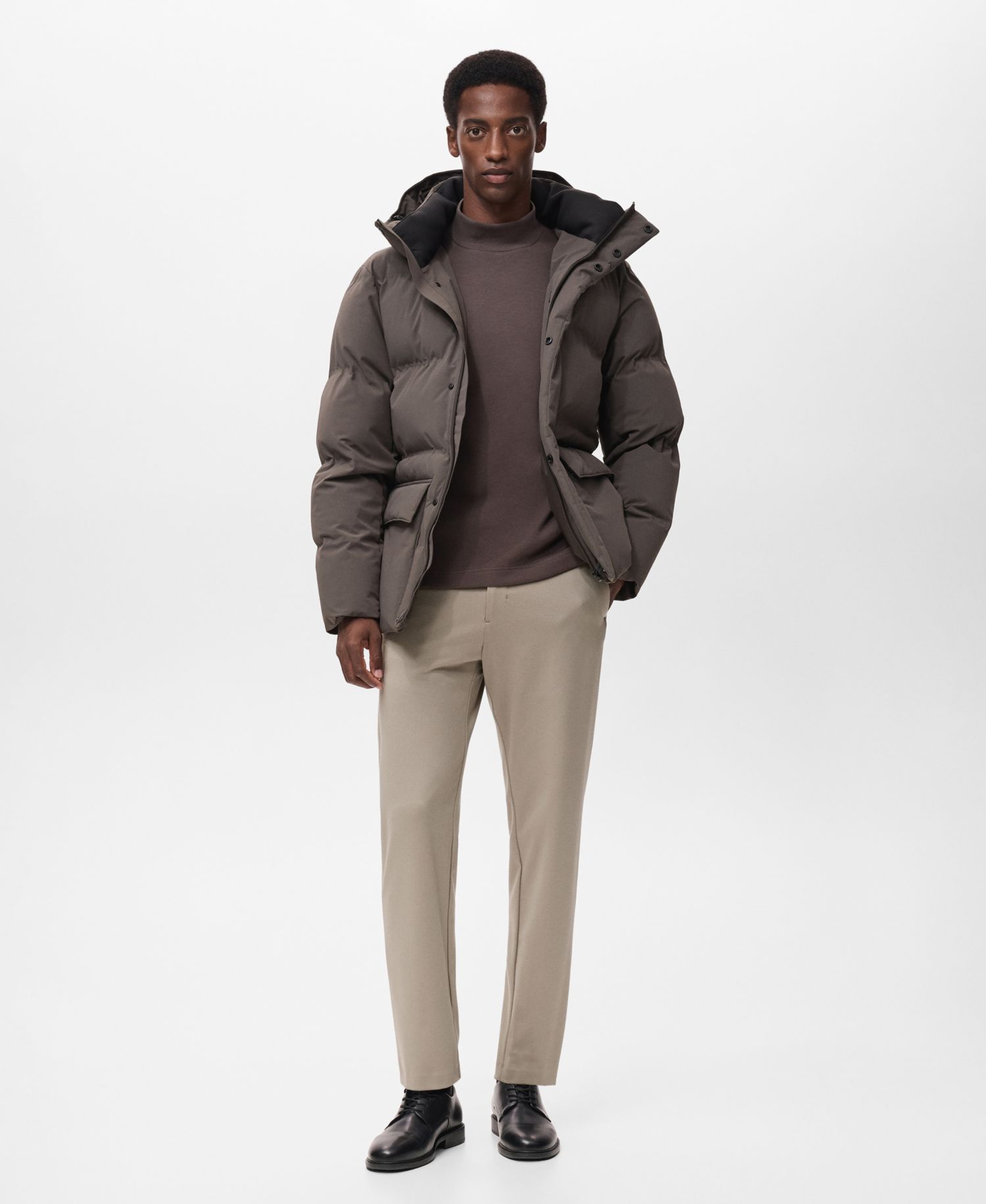 Men's Thermoregulating Waterproof Padded Anorak