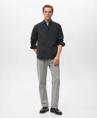 Men's Classic-Fit Micro-Corduroy Shirt