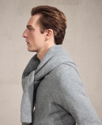 Men's Wool Perkins Neck Sweater