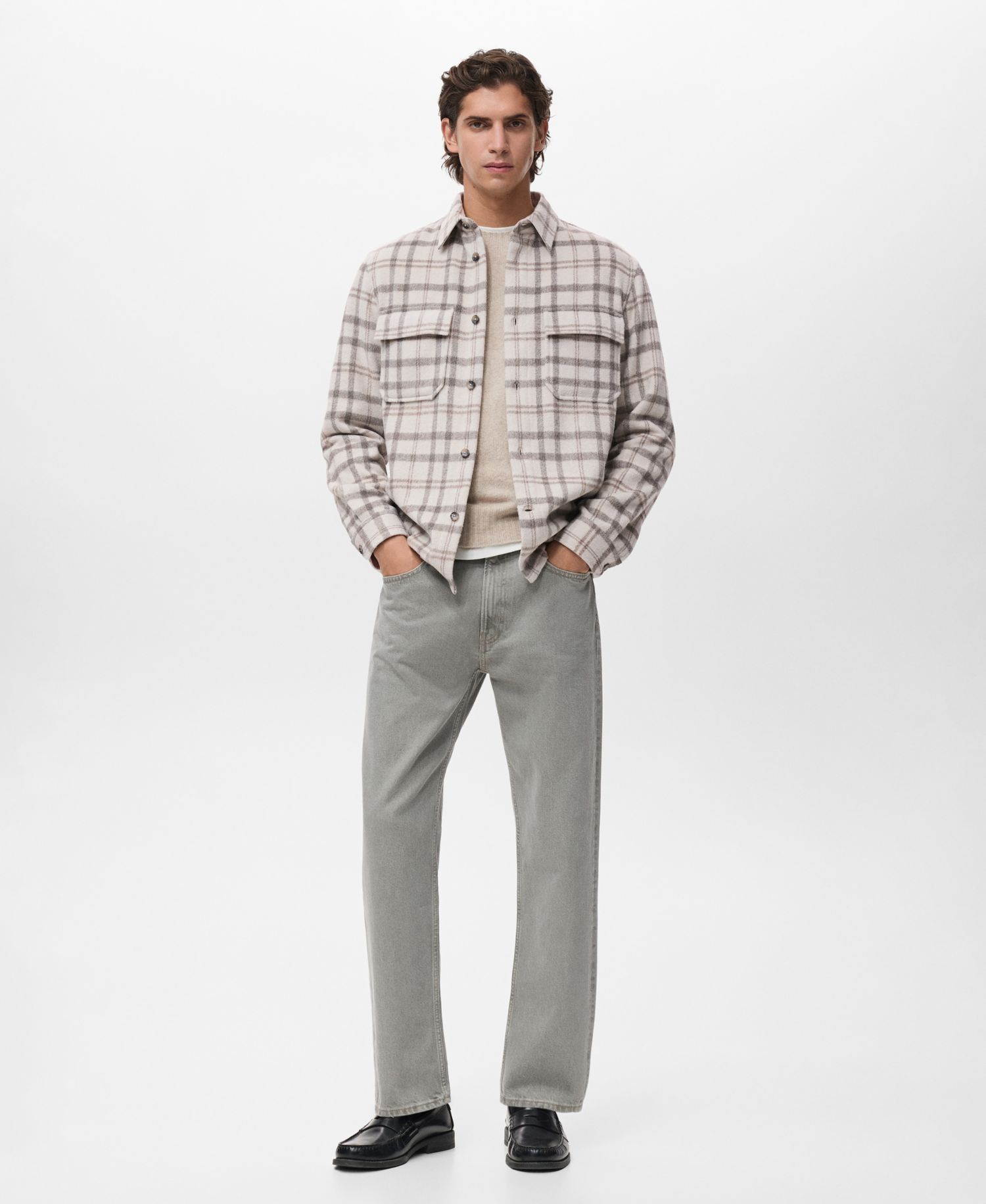 Men's Check Flannel Overshirt