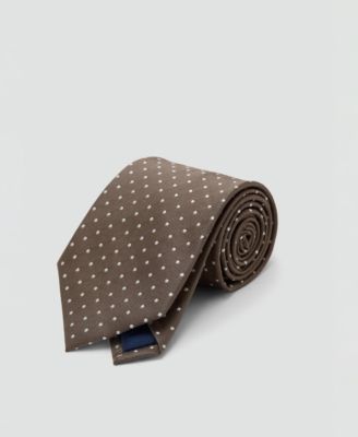 Men's Polka-Dot Silk Tie