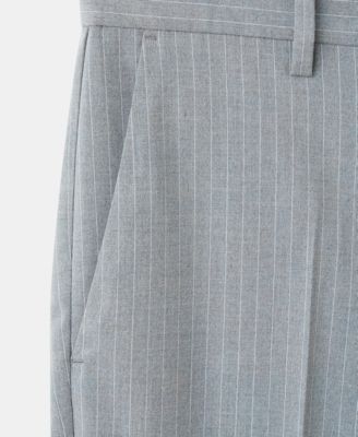Men's Striped Slim-Fit Pants