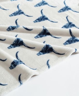 Printed Ultra Soft Plush Fleece Throw, 50" x 70"