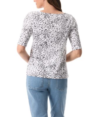 Women's Emory Split Boat Neck Top