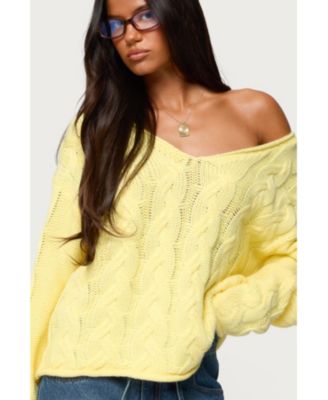 Women's Inga Oversized Cable Knit Sweater