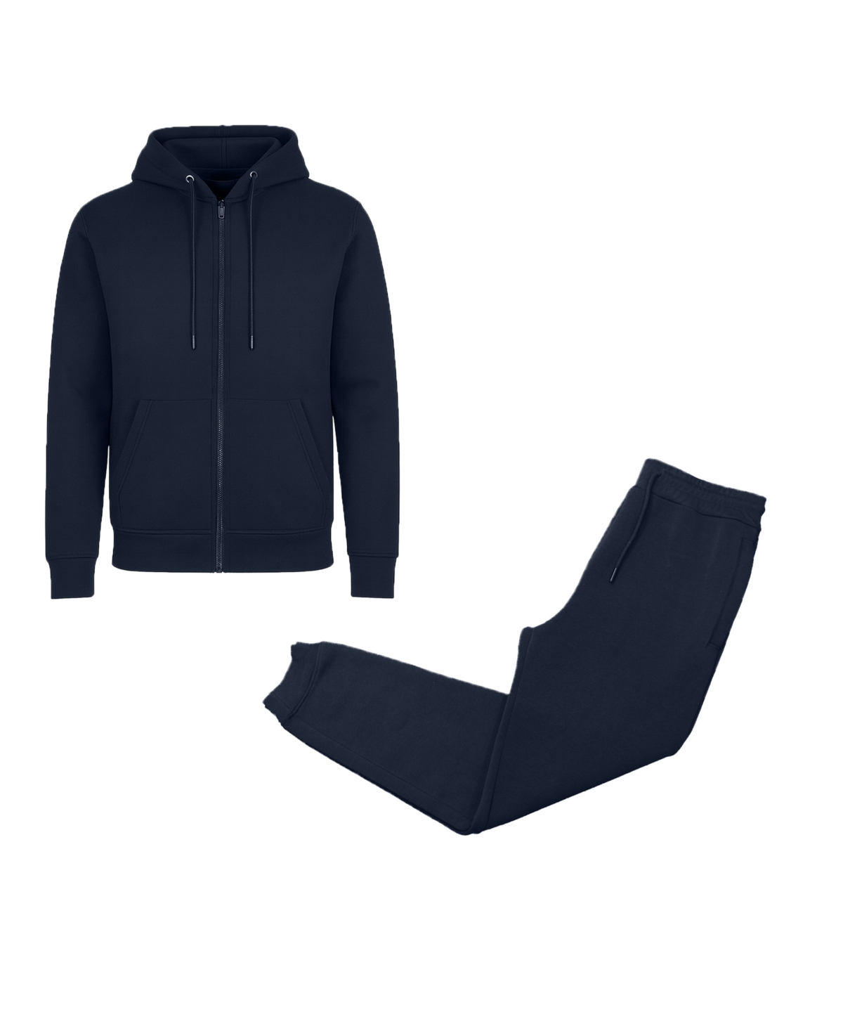 Galaxy By Harvic Men's Full-Zip Hoodie and Jogger Pants, 2-Piece Set