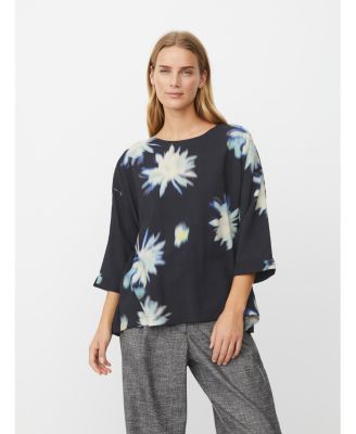 Women's Becca 3/4 Sleeve Round Neck Blouse