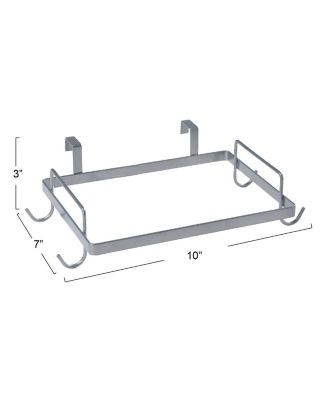 Metal Over the Door Trash Bag Holder