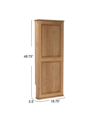 Iron  n Fold Wall Ironing Board Cabinet, Natural