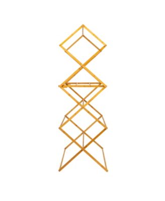Bamboo Oversized Clothes Drying Folding Rack