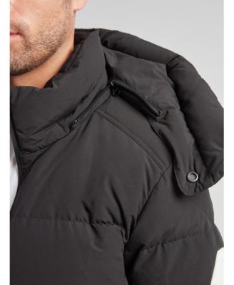 Men's EZ Water Hooded Puffer Racer Jacket