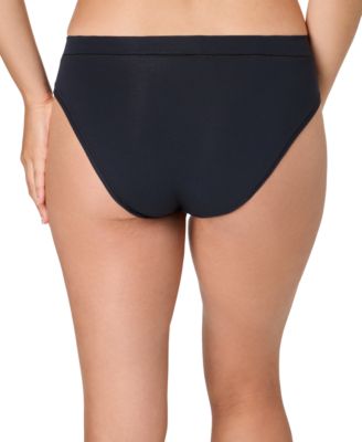 Women's Soft Stretch Mid-Rise Bikini Panty DMSSBK