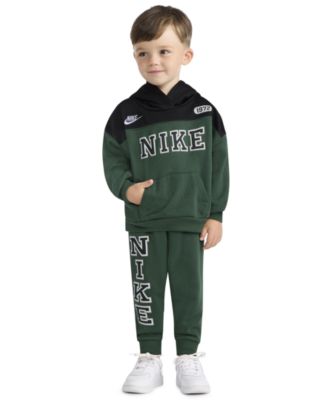 Boys' Toddler 2T-4T Sportswear P.E. Blocked Pullover and Pant, 2-Piece Set