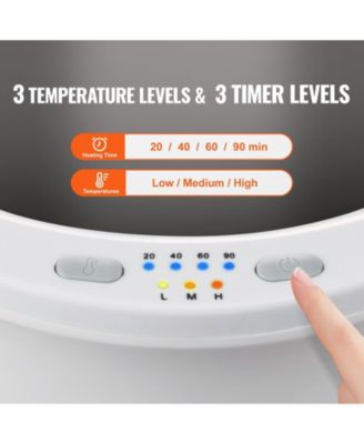 Towel Warmers for Bathroom, Towel Warmer Bucket Auto Shut Off for Spa Fits up to 3 Oversized Bath Towels, Blankets, Clothes, Bathrobes