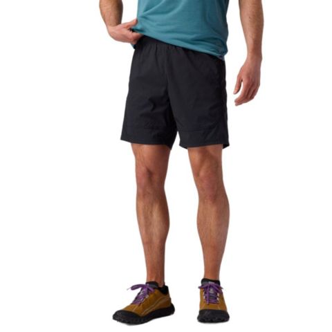 Мужские шорты Backcountry Wasatch Ripstop Pull-On Short Hiking and Climbing, цвет: Чёрный