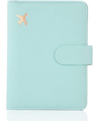 Passport Storage Wallet – 6 Slots, Teal Travel Organize