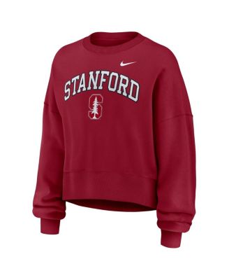 Women's Cardinal Stanford Cardinal Oversized Phoenix Arch Pullover Sweatshirt
