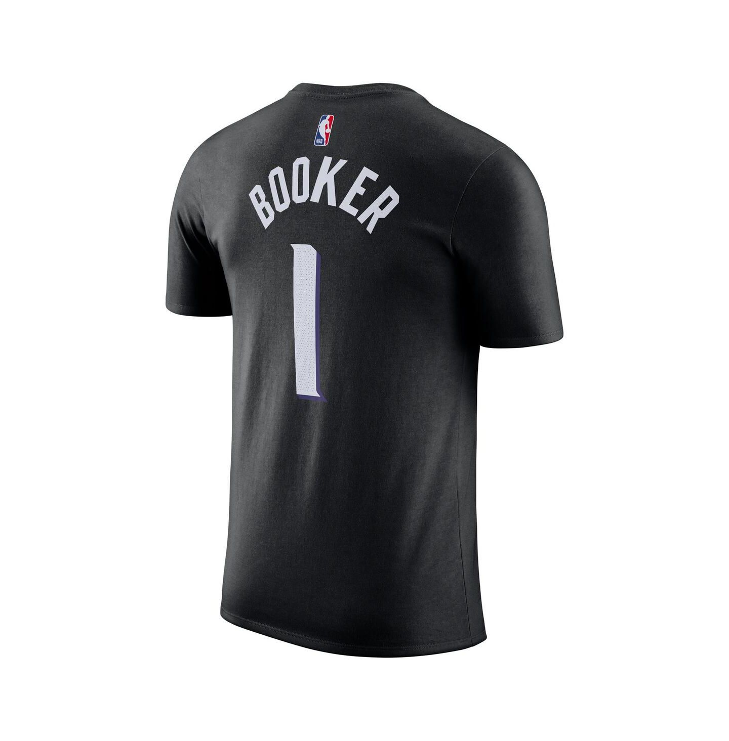 Футболка Jordan Devin Booker Black Phoenix Suns Name & Number - Statement Edition — фото 3