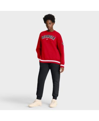 Women's Red Georgia Bulldogs Oversized Legacy Phoenix Sweatshirt