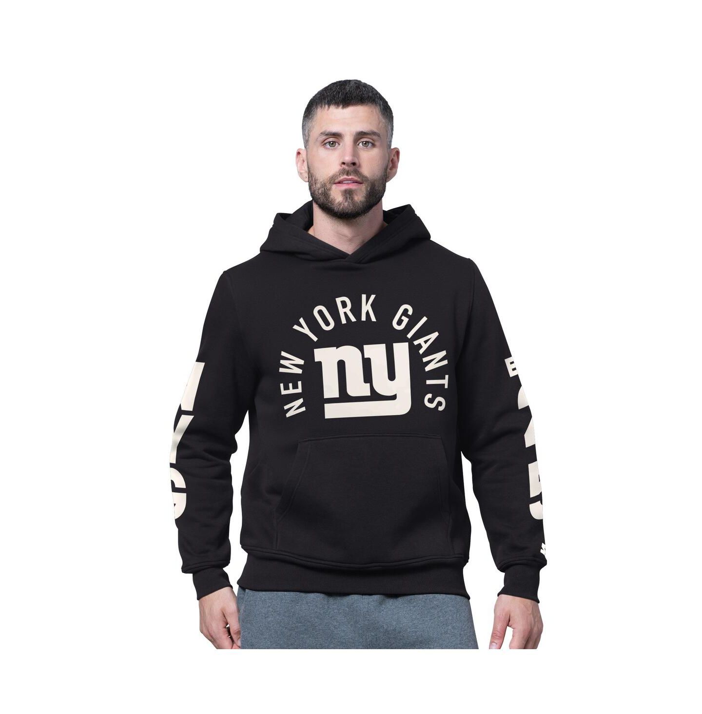 Мужское худи Starter Black New York Giants Handoff Fleece — фото 1