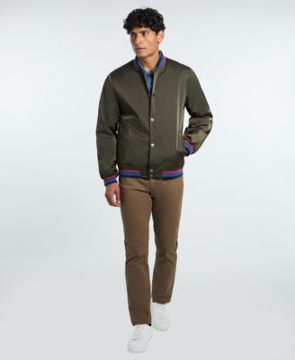 Men's Sateen Bomber Jacket