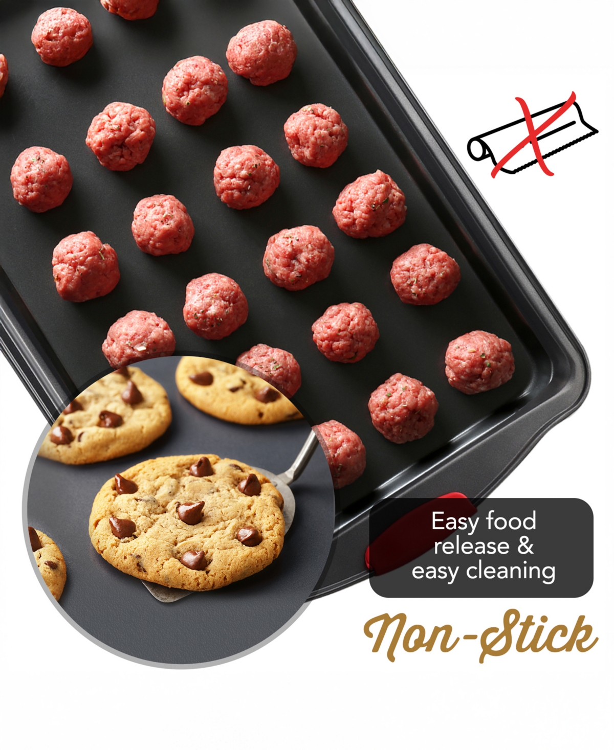 Nestl Premium -Pc. Baking Sheet Set