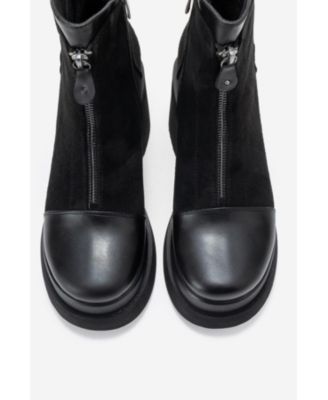 Women Ardenne Platform Zip Boot