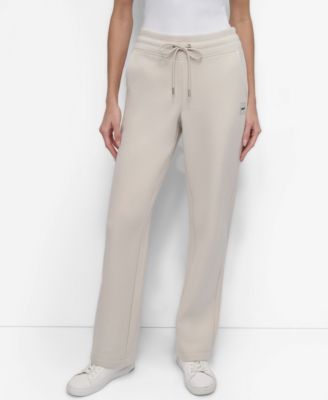 Women's Tonal Logo Patch Relaxed Fit Track Pants