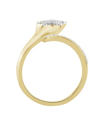 Diamond Ring (1/4 ct. t.w.) in 10k Yellow Gold