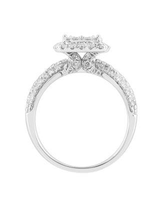 Diamond Ring (1 ct. t.w.) in 10k White Gold