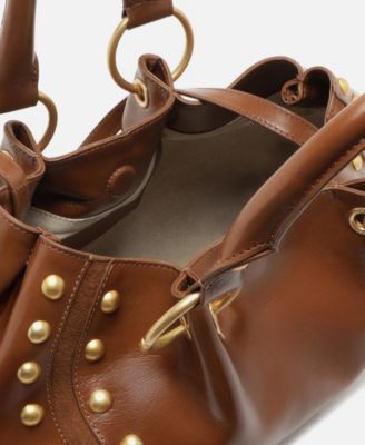 Lucienne Medium Leather Satchel Bag