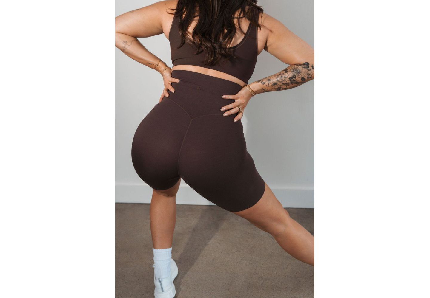 Женские шорты Vitality Cloud II Maternity Rider Short, цвет: Тёмно-коричневый — фото 3