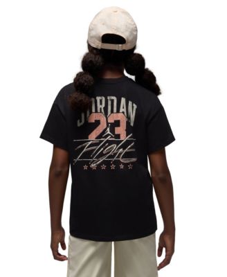 Girls' 7-16 Distressed Collegiate T-Shirt