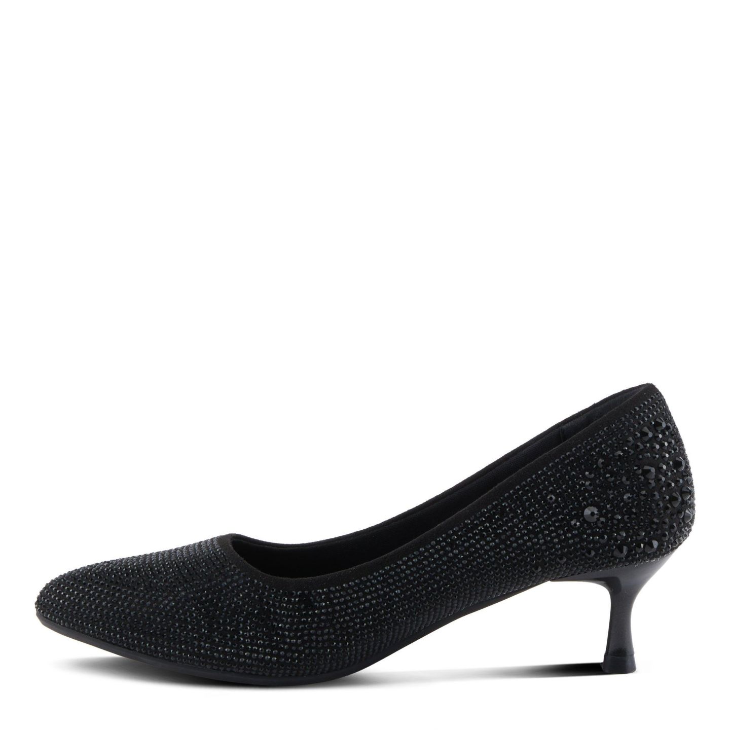 Женские туфли Patrizia Tyanna Kitten Heel Pump with Cushioned Insole, цвет: Чёрный — фото 6