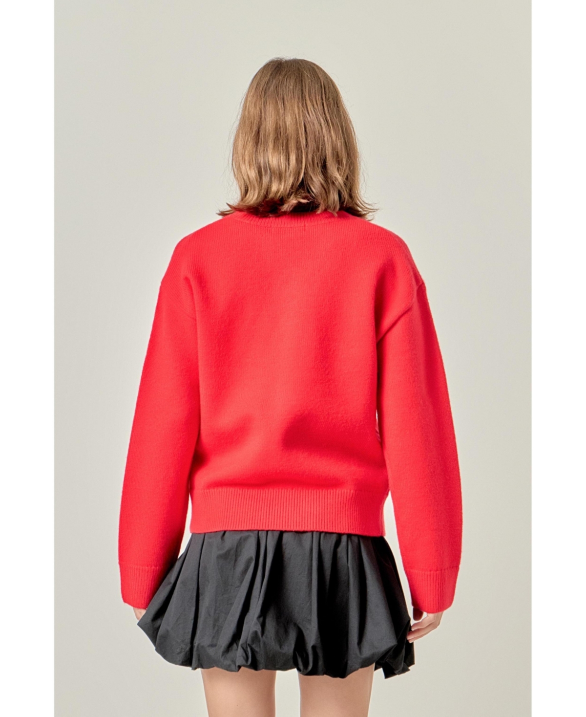 English Factory Women's Heart Sweater