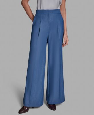 BCBG - Women's High-Rise Wide-Leg Pants