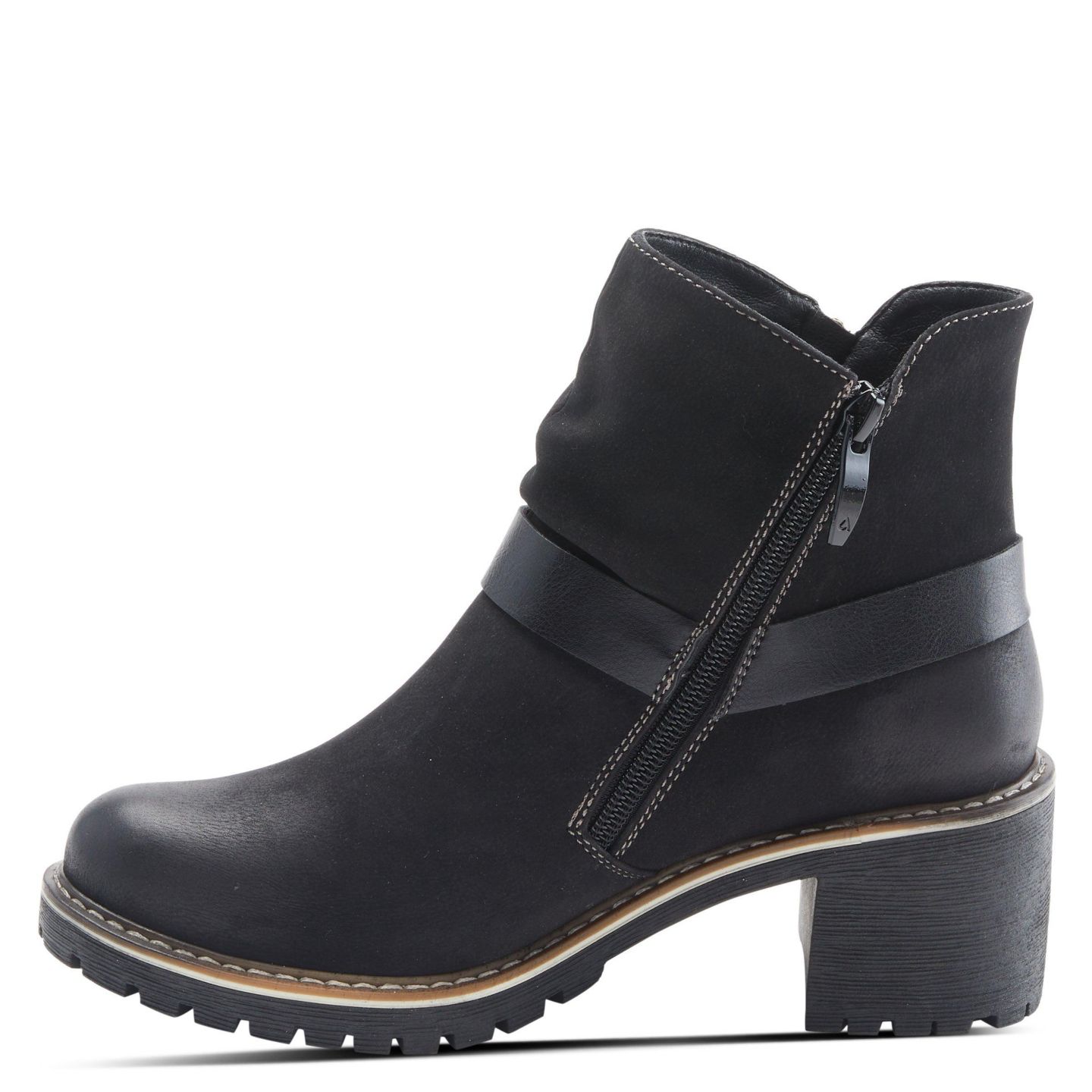 Женские ботинки Patrizia Firewood Bootie with Durable Side Zipper, цвет: Чёрный — фото 2