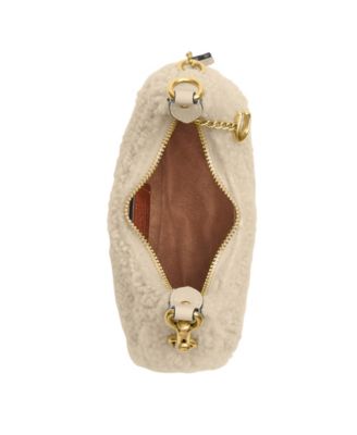 Jonie Shearling Mini Crossbody Bag