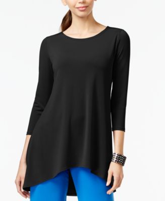 Alfani Petite High-Low Jersey Tunic Top, Created for Macy's - Tops ...