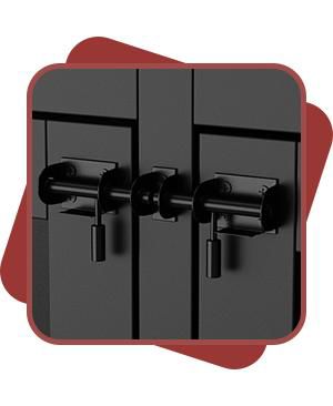 Dog Crate Furniture with Trays and Divider for Large Medium Dog